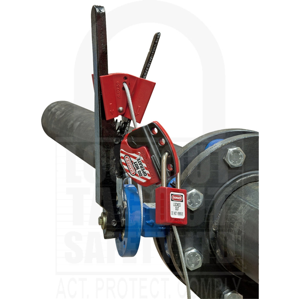 S3920 Adjustable Butterfly Valve Lockout S3920 Adjustable Butterfly Valve Lockout